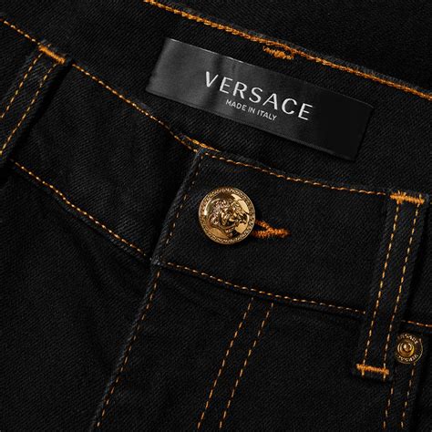 versace jeans studded cutoffs|Versace Studded Slim.